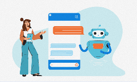 AI communication illustration